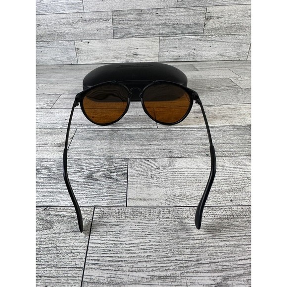 Vintage Eagle Eyes USA Aviator Sunglasses Amber Lens with Case Gently Used - Picture 4 of 4